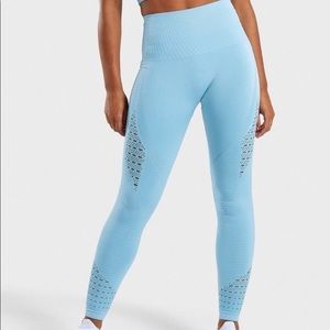 Light blue gymshark leggings